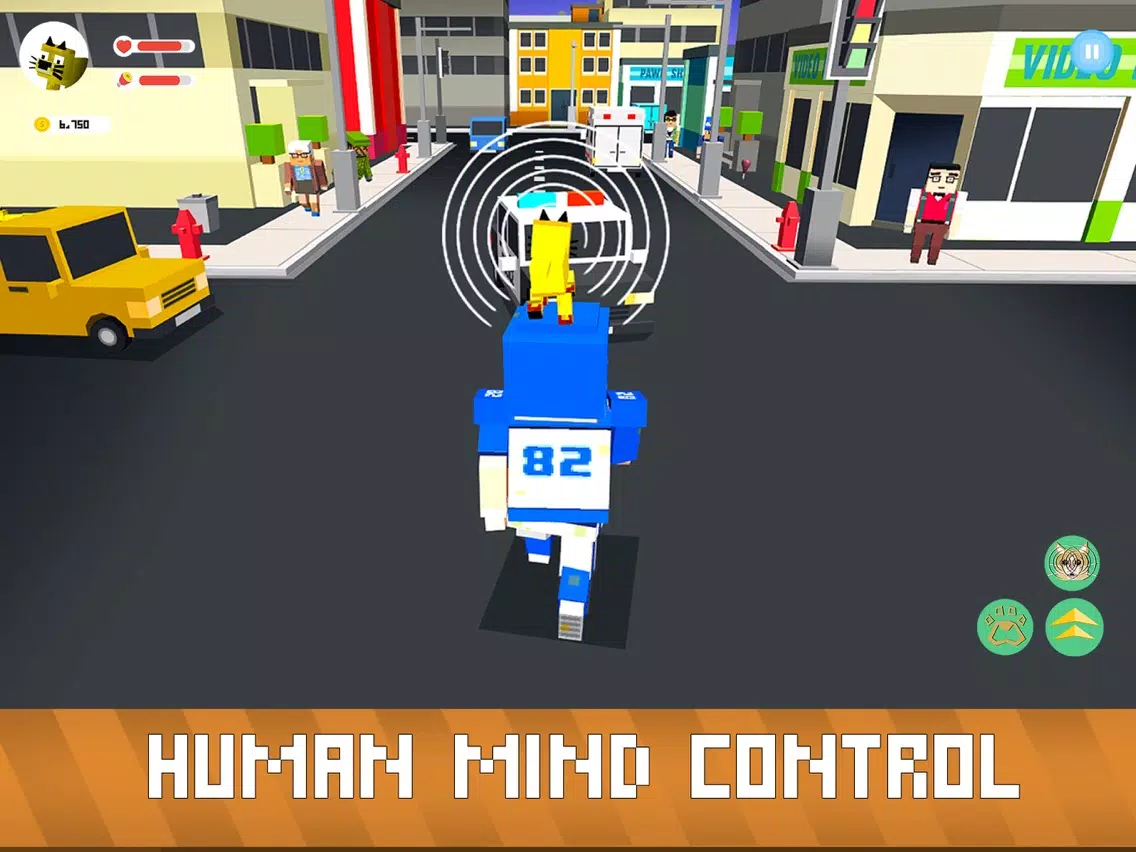 Blocky Cat Simulator iPad 应用截图