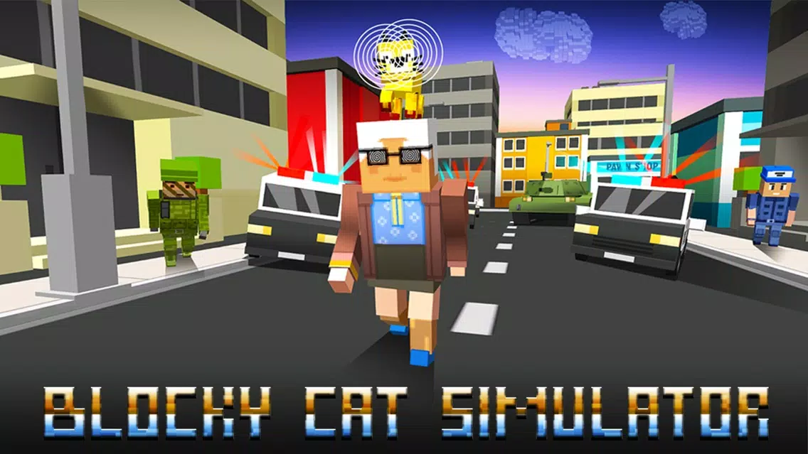 Blocky Cat Simulator应用截图