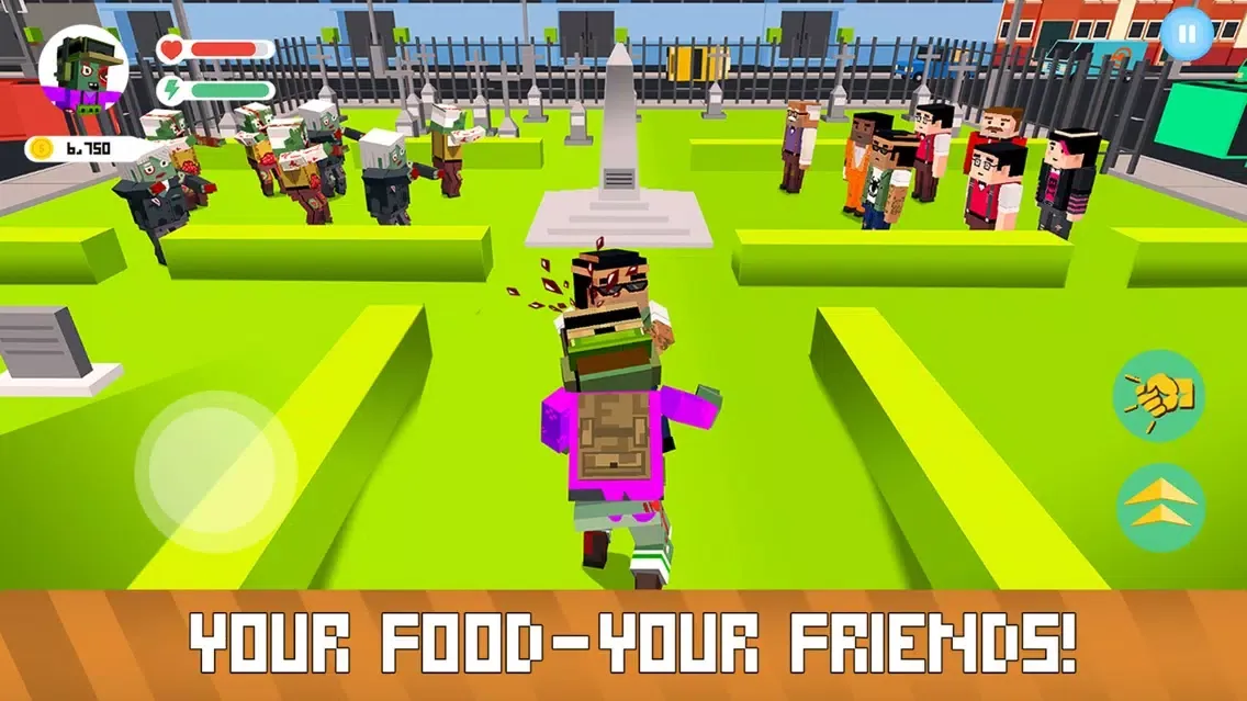 Capturas de pantalla de Blocky Zombie Simulator
