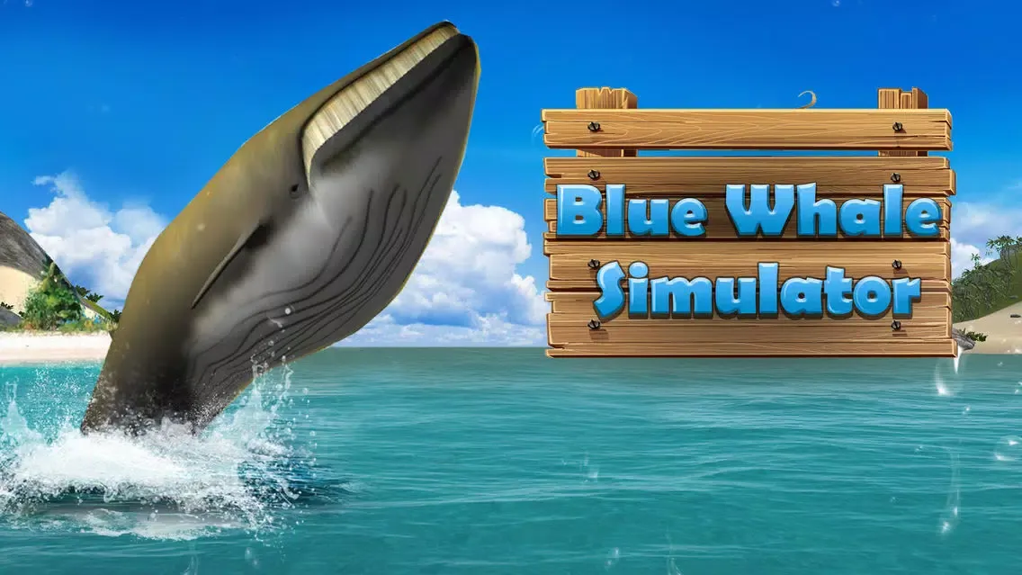 صور Big Blue Whale Survival 3D Full - Try whale simulator, be ocean animal!