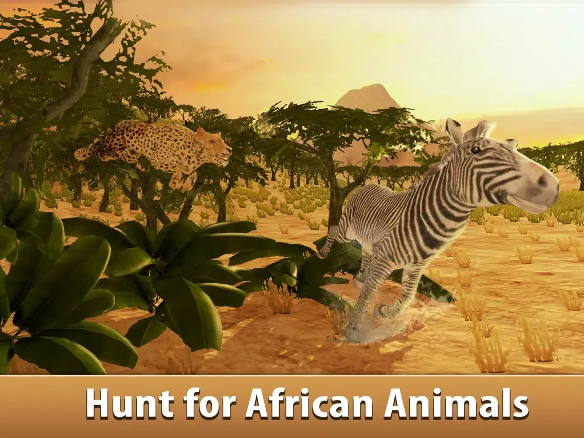 African Cheetah: Wild Animal Simulator 3D iPad  স্ক্রিনশট