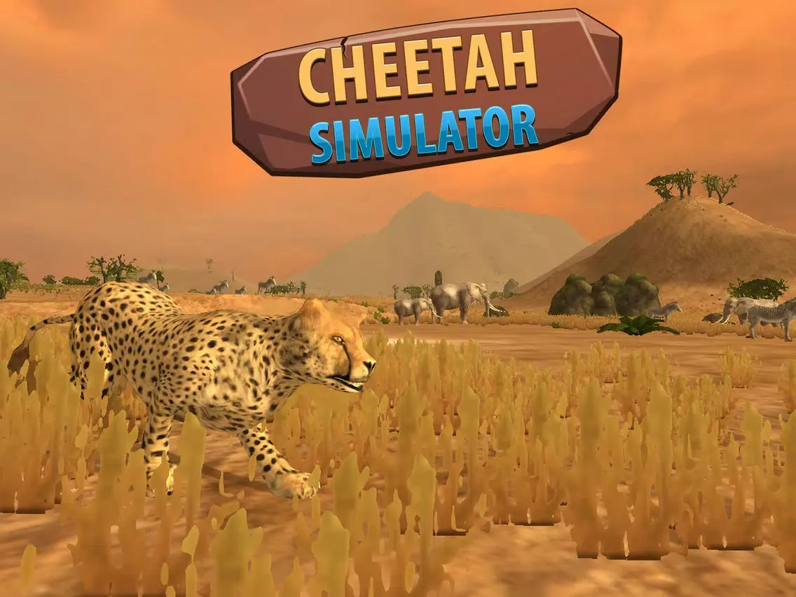 African Cheetah: Wild Animal Simulator 3D iPad  স্ক্রিনশট