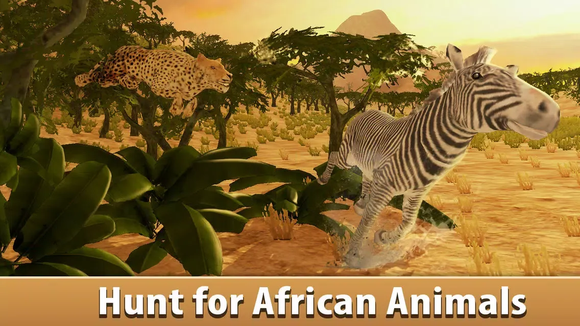 African Cheetah: Wild Animal Simulator 3D স্ক্রিনশট