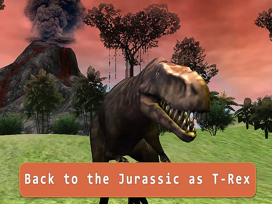 Captures d'écran de T-rex Simulator 3D Full - Survival adventures iPad 