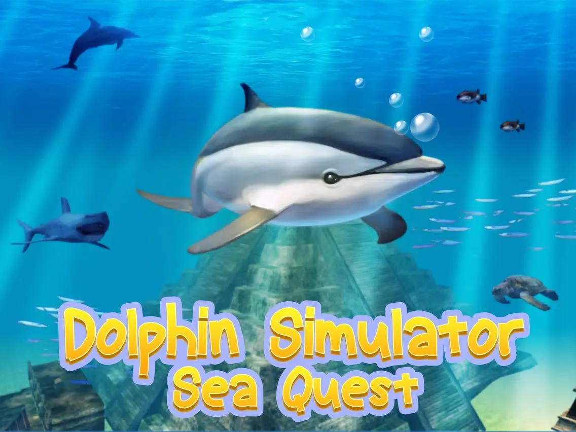 تصاویر Ocean Dolphin Simulator: Animal Quest 3D Full iPad 