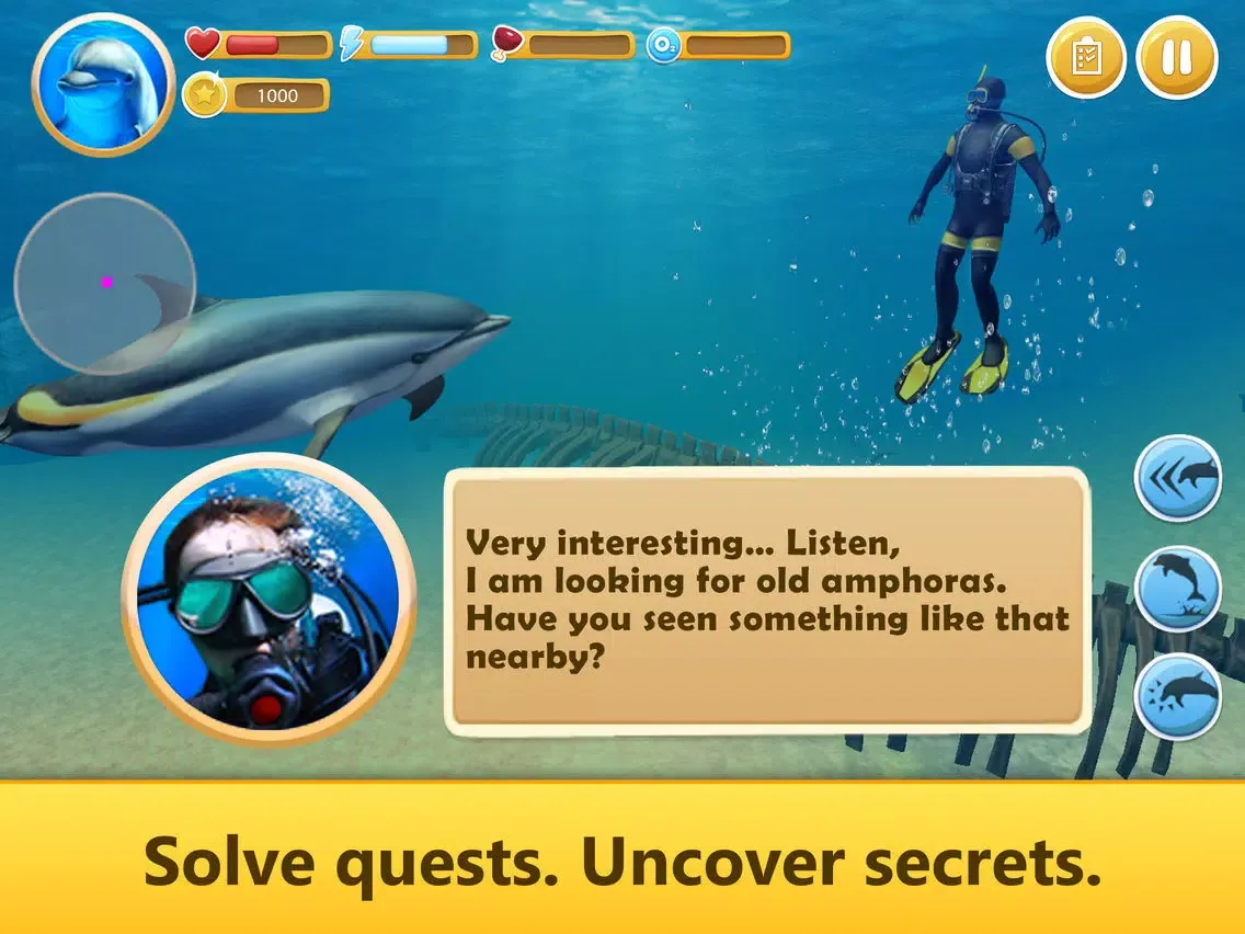 تصاویر Ocean Dolphin Simulator: Animal Quest 3D Full iPad 
