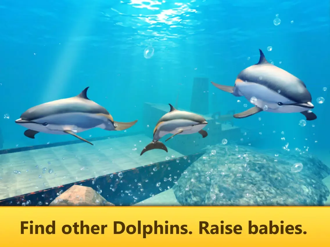 تصاویر Ocean Dolphin Simulator: Animal Quest 3D Full iPad 