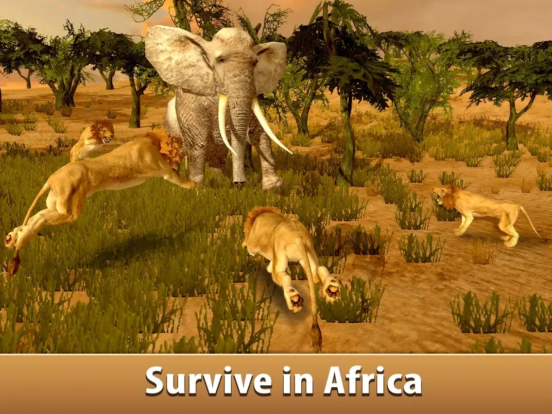 ภาพหน้าจอของ Big Elephant Simulator: Wild African Animal 3D Full iPad 