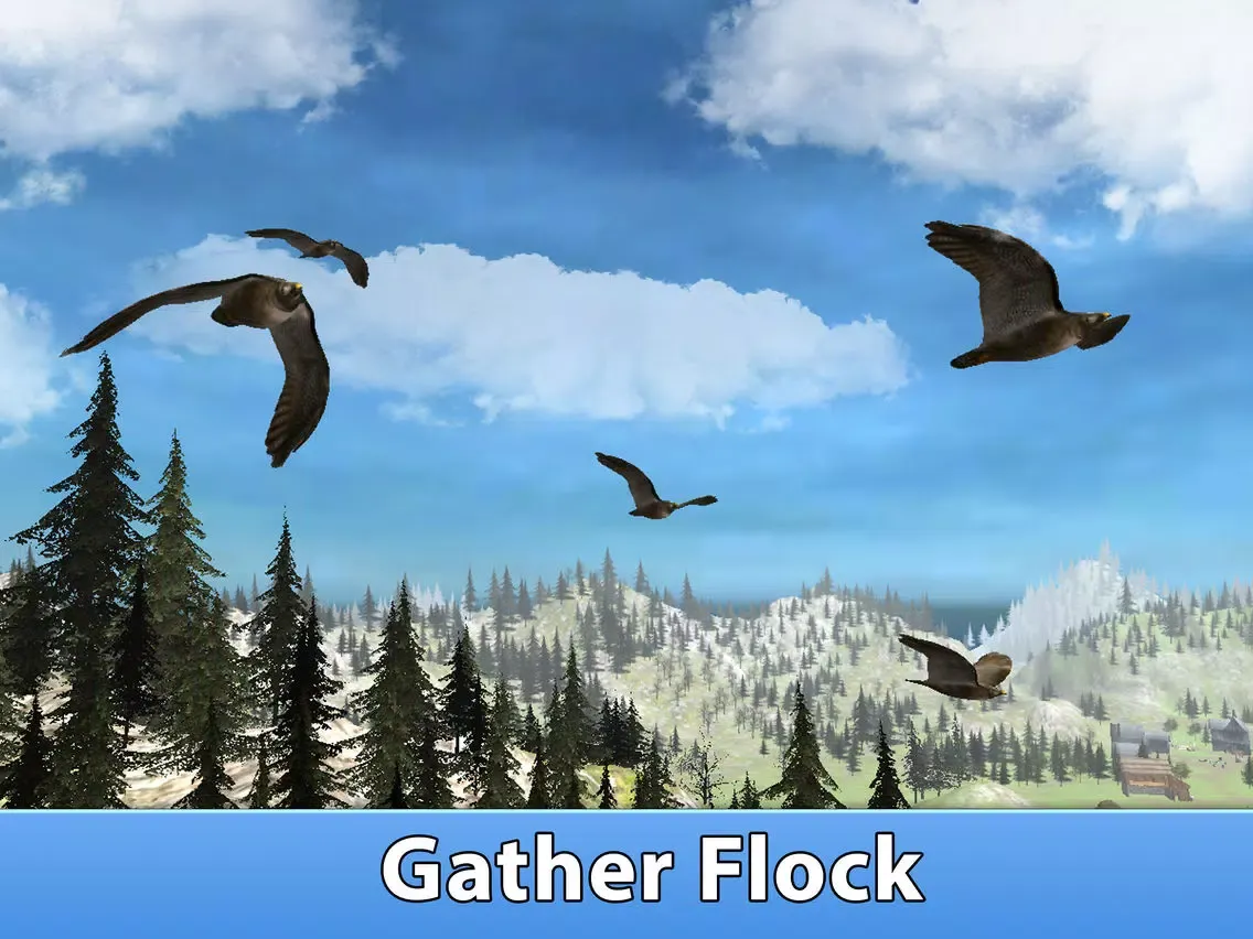 Wild Falcon Survival Simulator 3D Full iPad  Screenshots