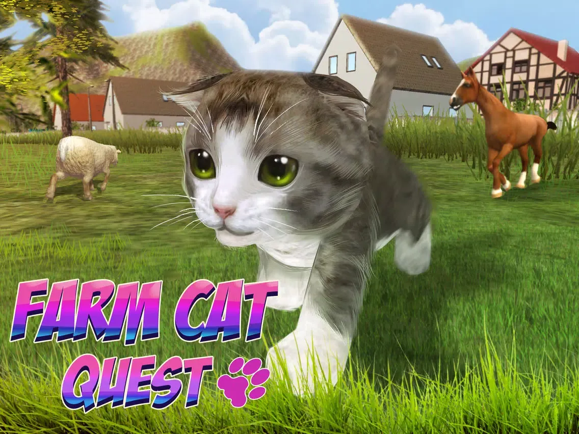 Farm Cat Simulator: Animal Quest 3D iPad  スクリーンショット