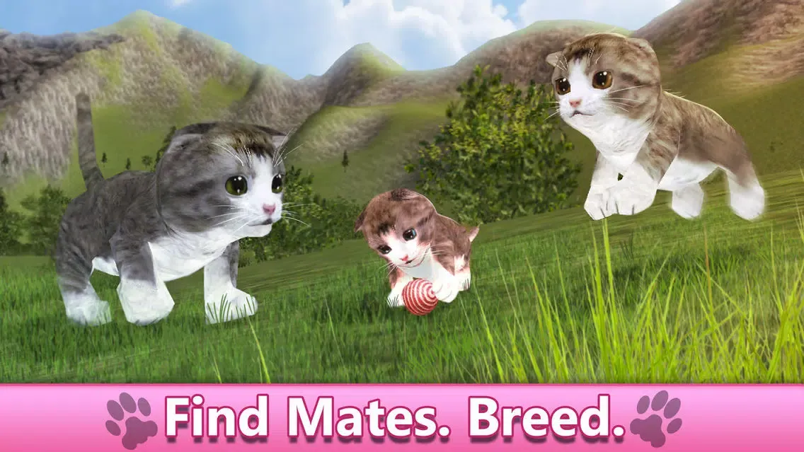 Farm Cat Simulator: Animal Quest 3D スクリーンショット