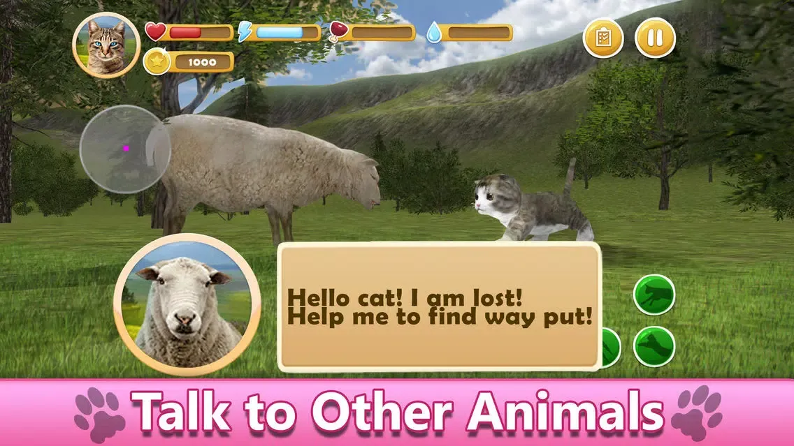 Farm Cat Simulator: Animal Quest 3D スクリーンショット