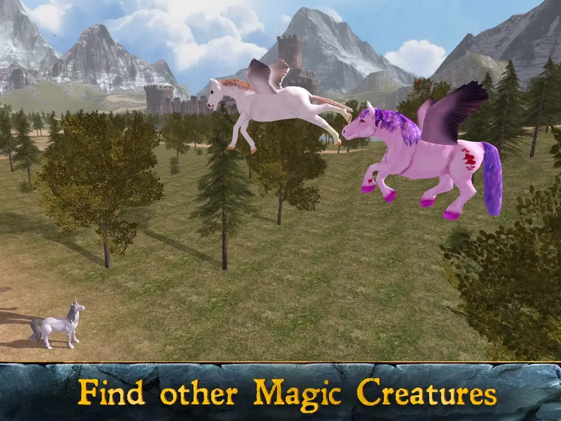 Flying Pony: Small Horse Simulator 3D iPad 应用截图