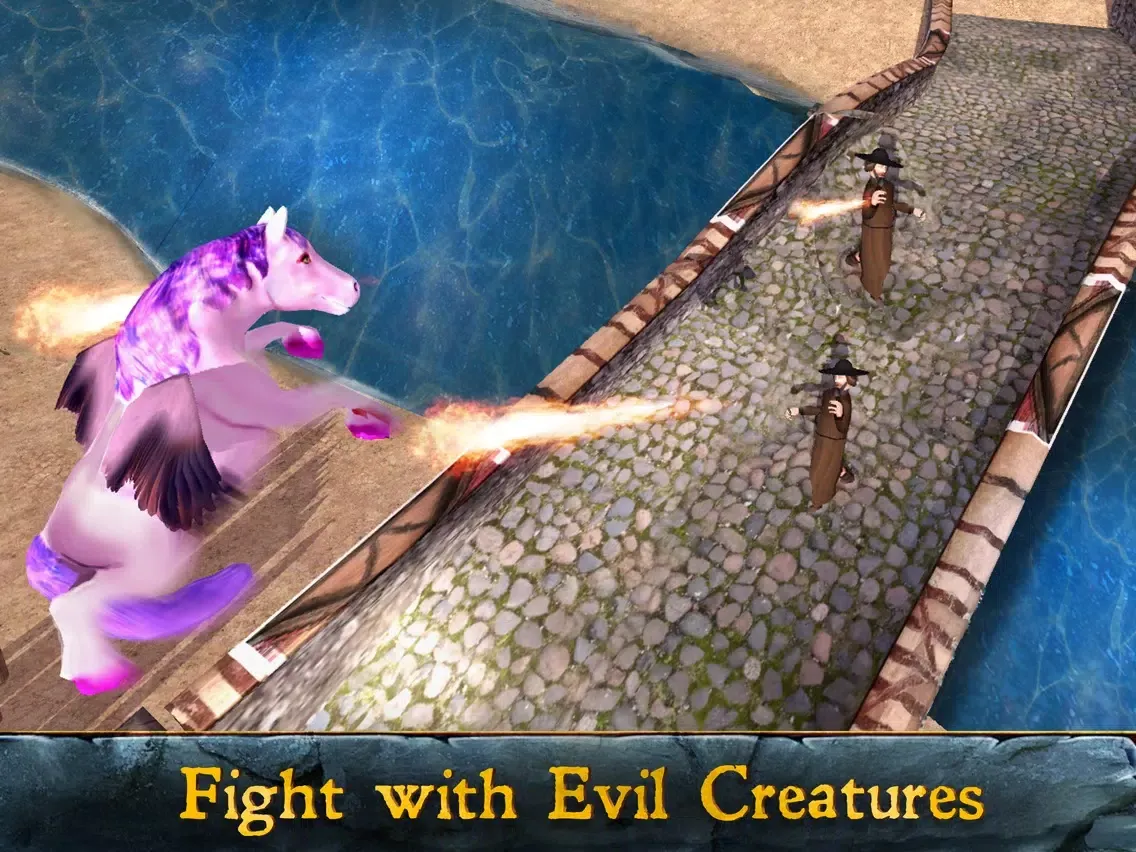 Flying Pony: Small Horse Simulator 3D iPad 应用截图