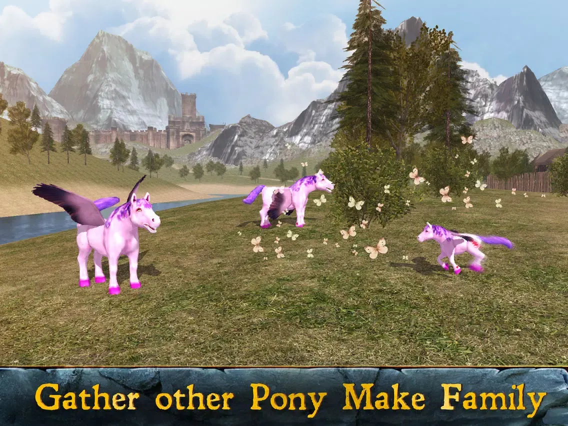 Flying Pony: Small Horse Simulator 3D iPad 应用截图
