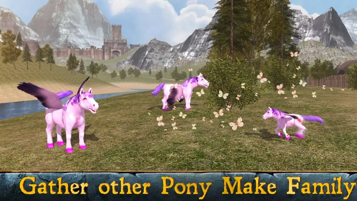 Flying Pony: Small Horse Simulator 3D应用截图