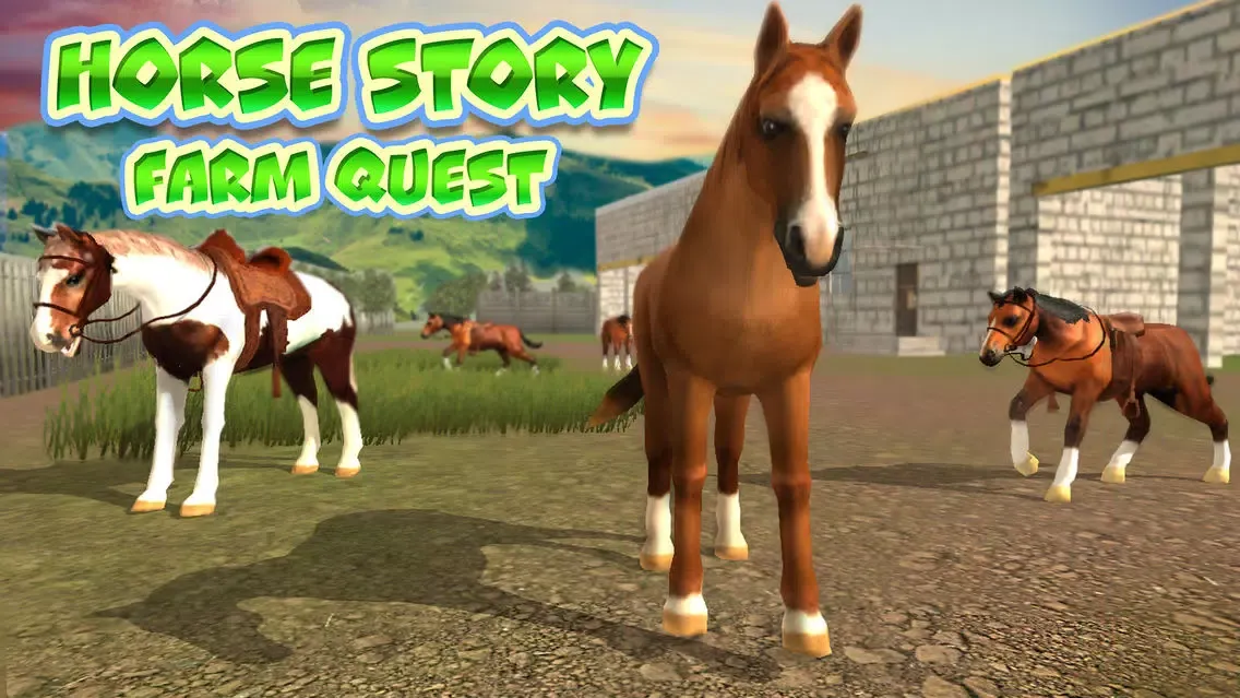 Farm Horse Simulator: Animal Quest 3D Full 스크린샷
