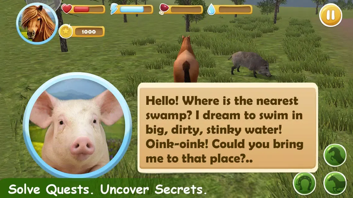 Farm Horse Simulator: Animal Quest 3D Full 스크린샷