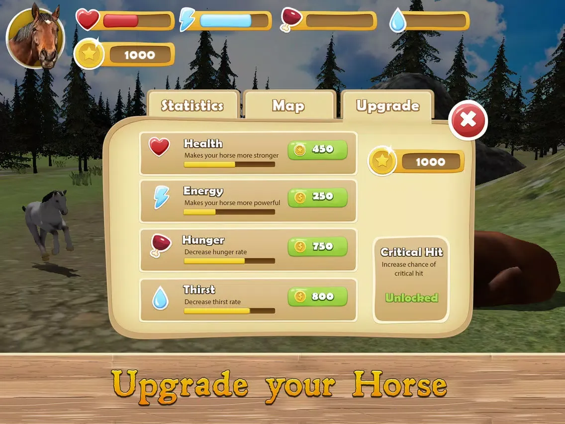 Wild Horse 3D Simulator iPad  سکرین شاٹس