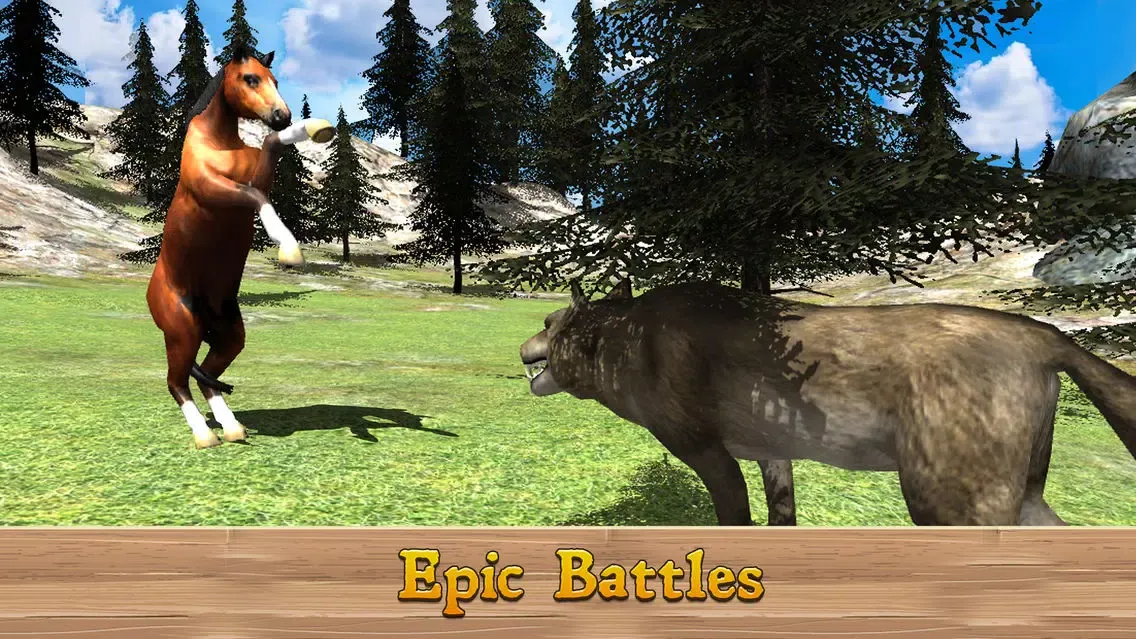 Wild Horse 3D Simulator سکرین شاٹس
