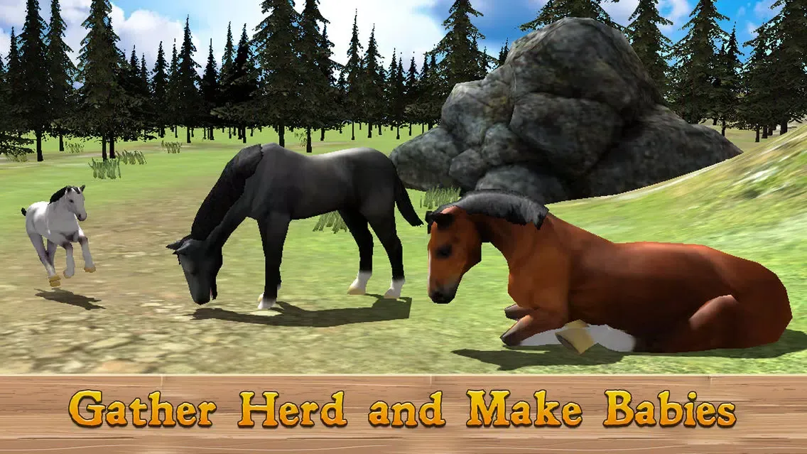 Wild Horse 3D Simulator سکرین شاٹس