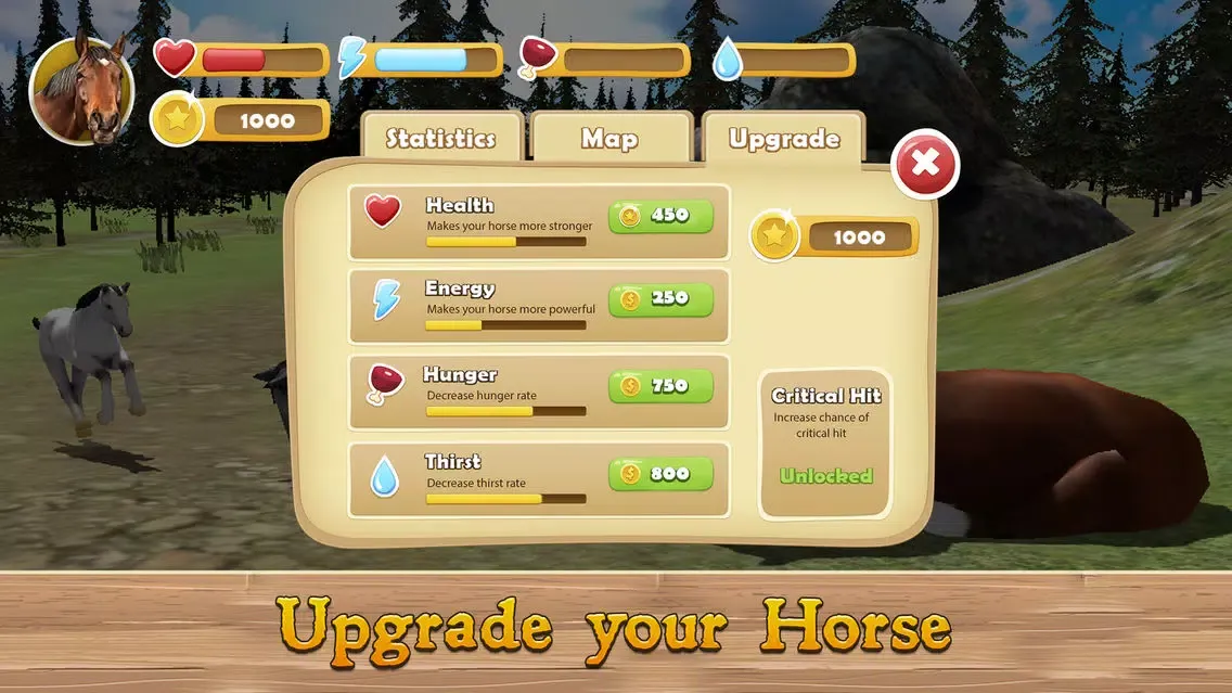 Wild Horse 3D Simulator سکرین شاٹس