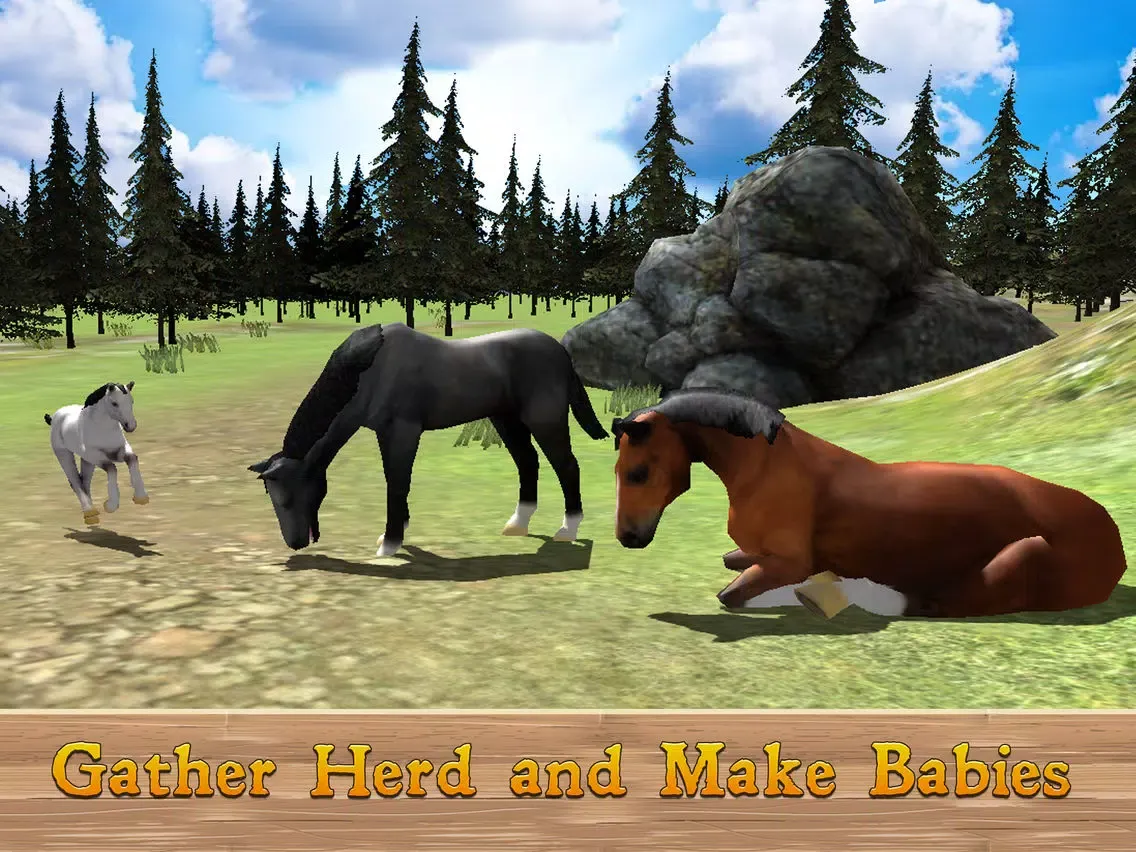 Wild Horse 3D Simulator Full iPad 應用截圖