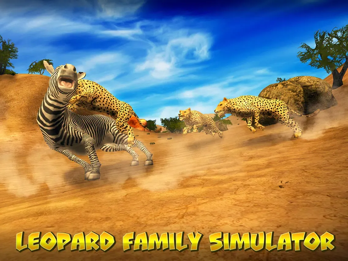 Скриншоты Leopard Family Simulator iPad 