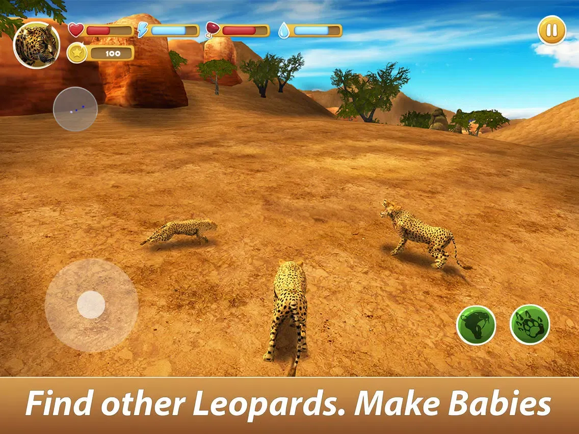 Скриншоты Leopard Family Simulator iPad 
