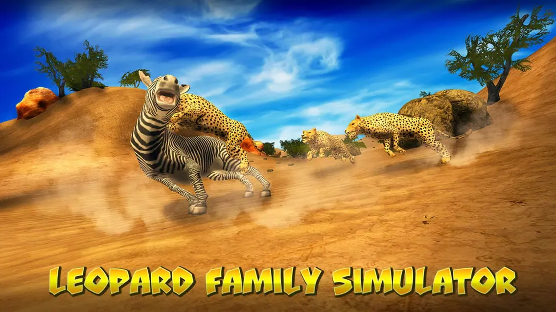 Скриншоты Leopard Family Simulator