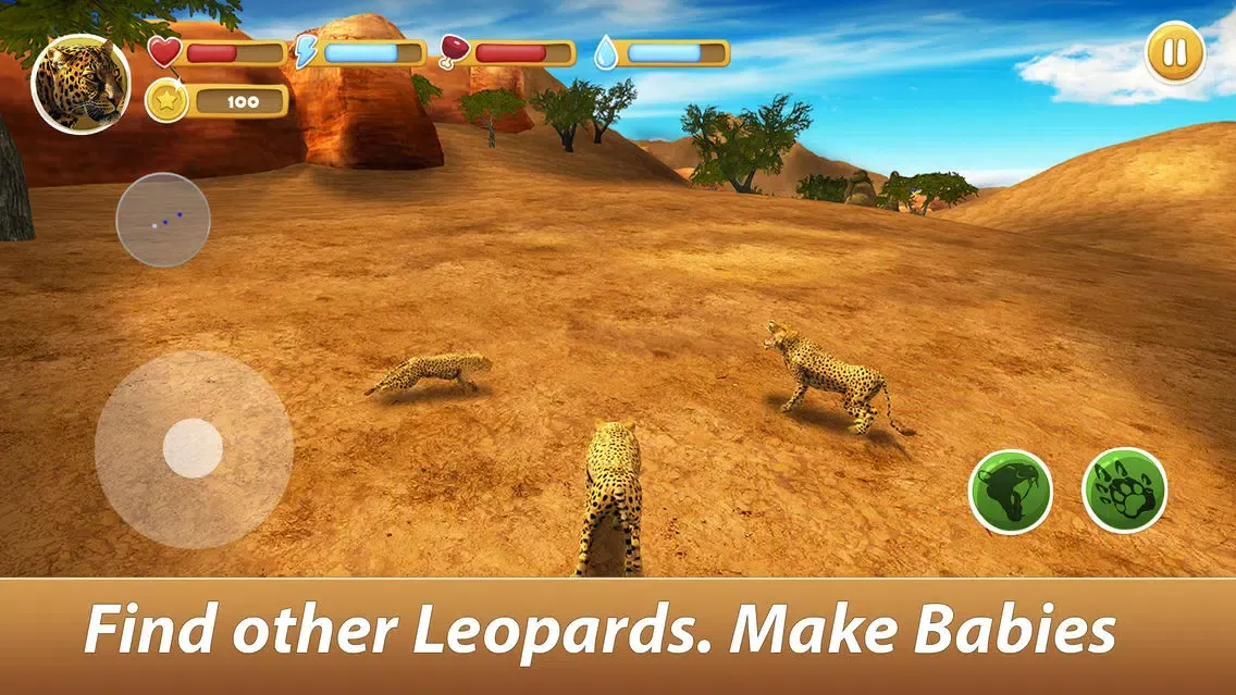 Скриншоты Leopard Family Simulator