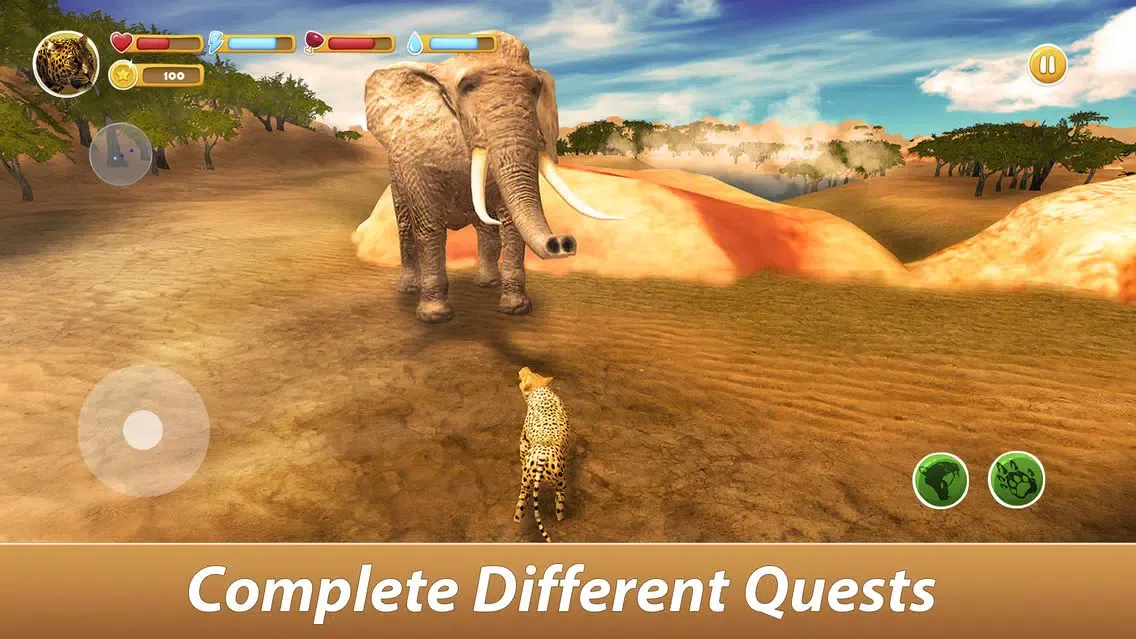 Скриншоты Leopard Family Simulator