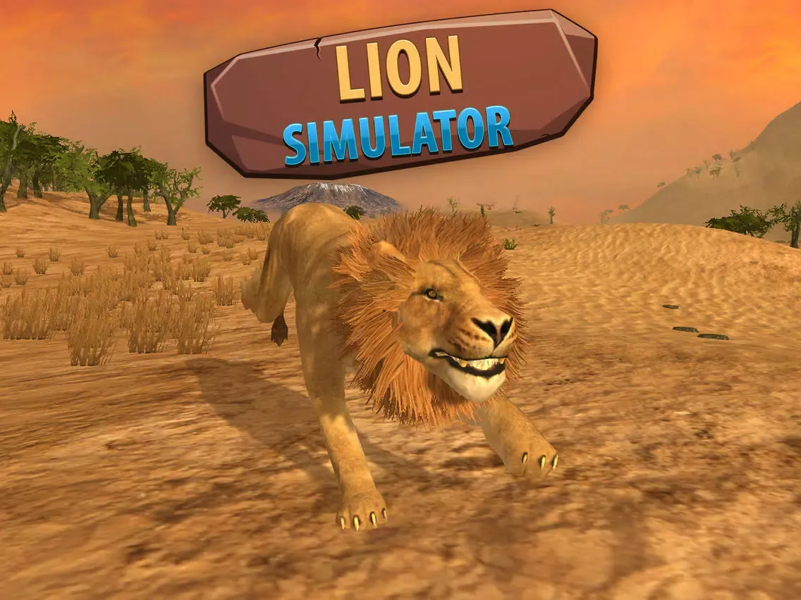 Lion Simulator: Wild African Animal iPad  Screenshots