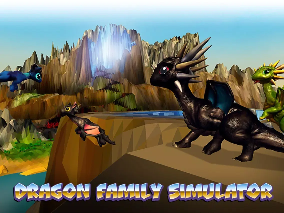 ภาพหน้าจอของ Dragon Family Simulator Full iPad 