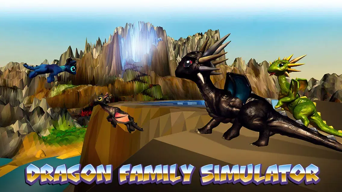 ภาพหน้าจอของ Dragon Family Simulator Full