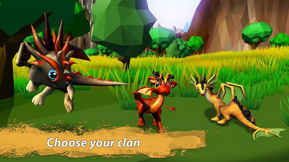 ภาพหน้าจอของ Dragon Family Simulator Full