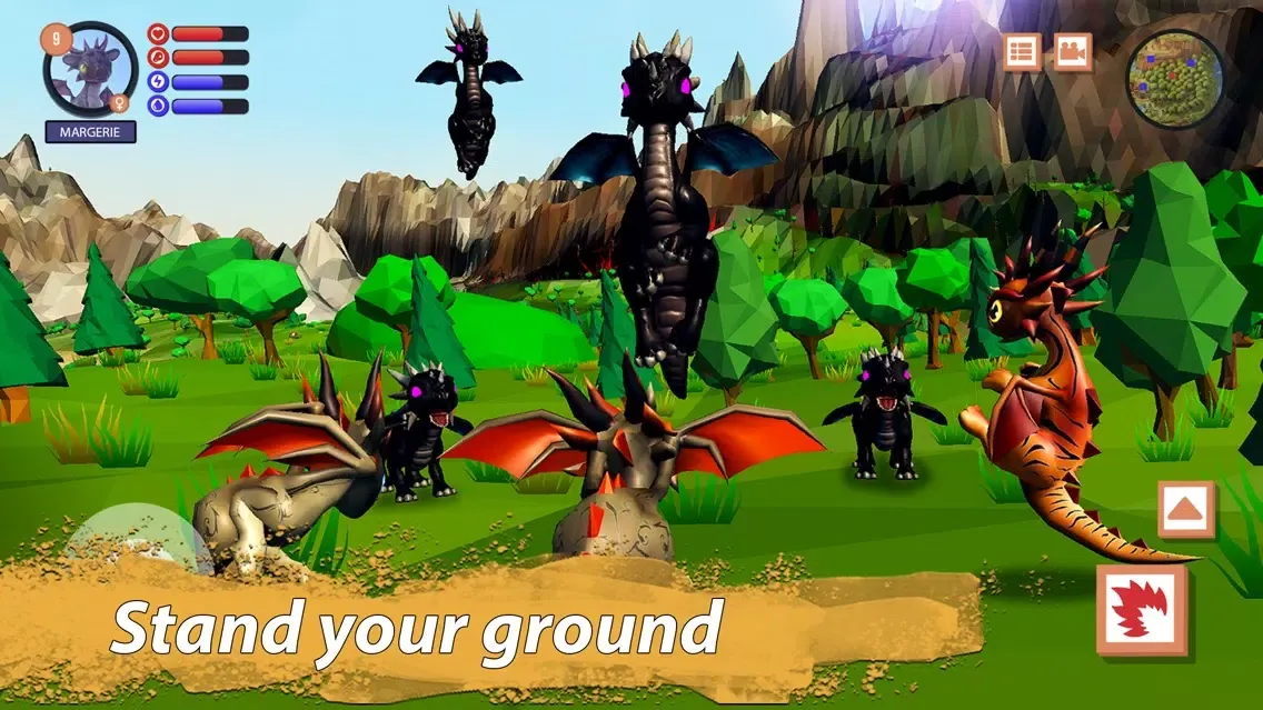 ภาพหน้าจอของ Dragon Family Simulator Full
