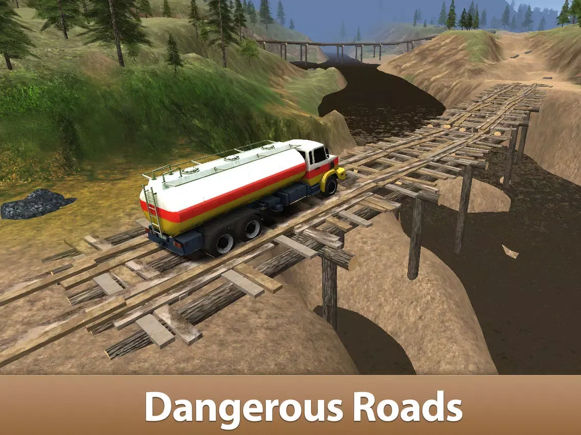 Oil Truck Simulator 3D - Offroad tank truck driving iPad  スクリーンショット