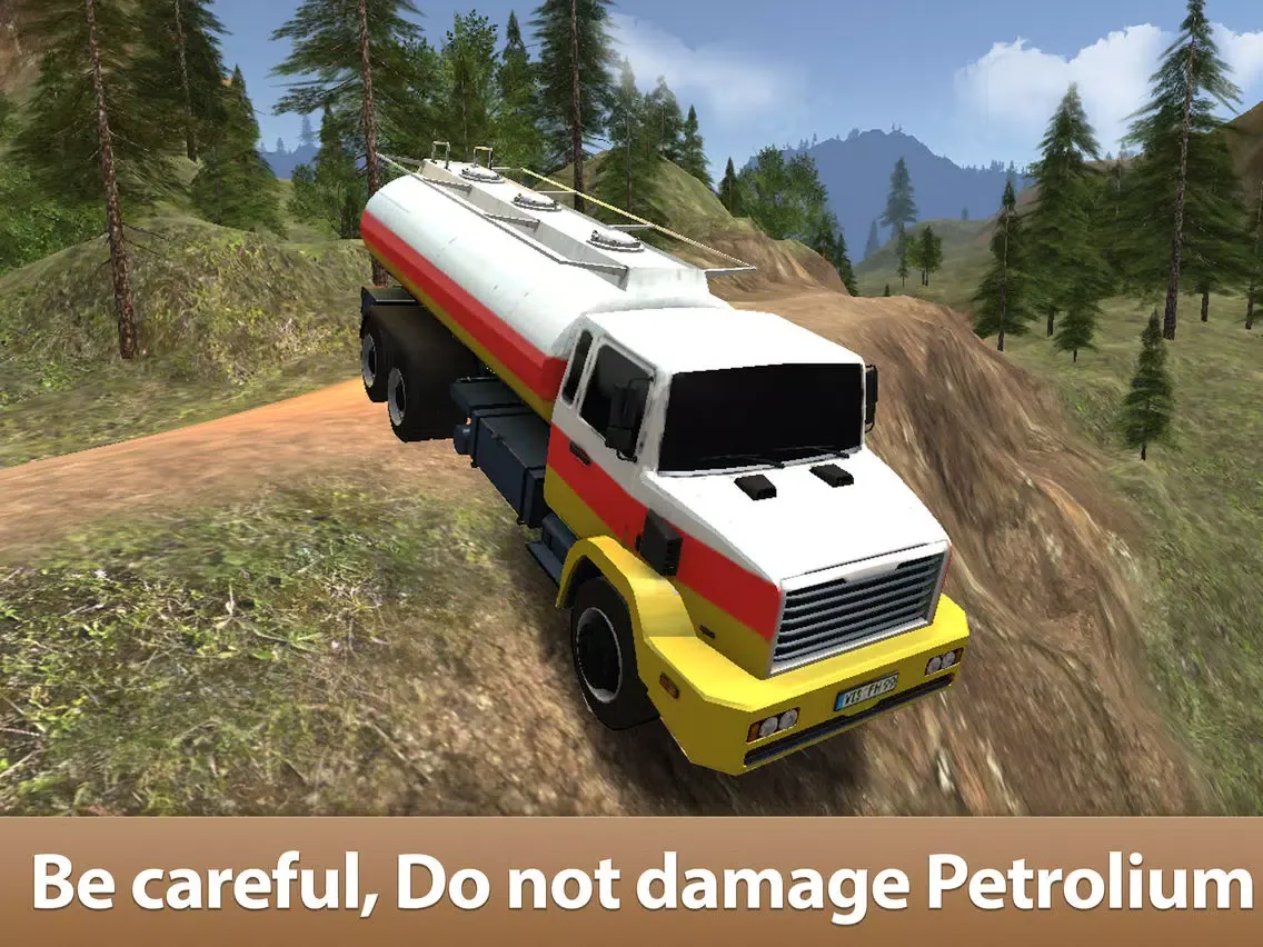 Oil Truck Simulator 3D - Offroad tank truck driving iPad  スクリーンショット