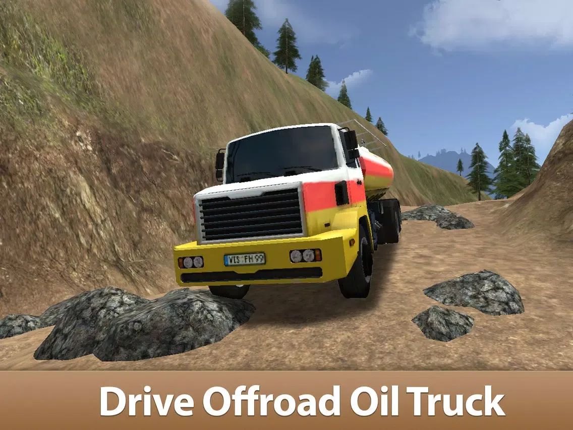 Oil Truck Simulator 3D - Offroad tank truck driving iPad  スクリーンショット