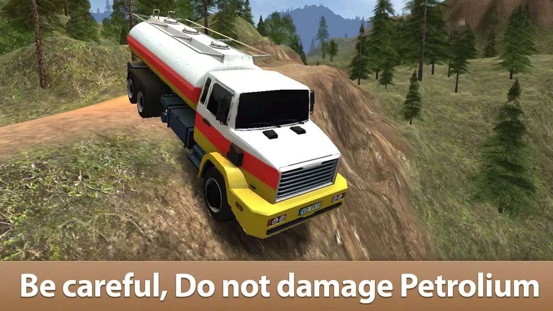 Oil Truck Simulator 3D - Offroad tank truck driving スクリーンショット