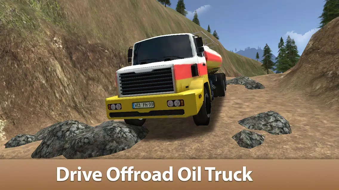 Oil Truck Simulator 3D - Offroad tank truck driving スクリーンショット