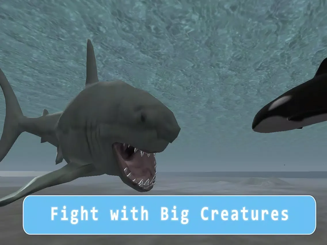 Orca Killer Whale Survival Simulator 3D Full - Play as orca, big ocean predator! iPad  سکرین شاٹس