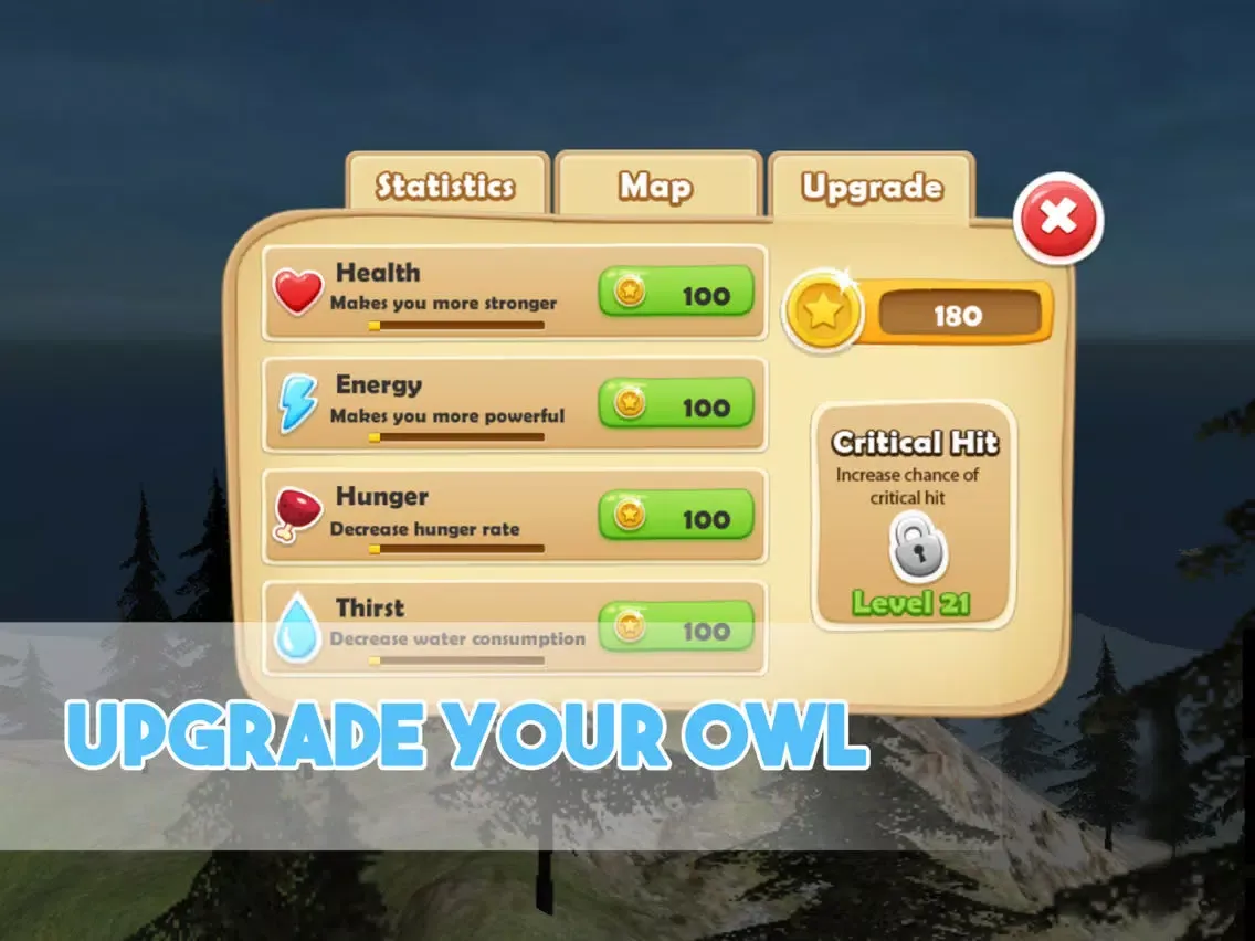 Forest Owl Simulator Full - Be a wild bird! iPad 應用截圖