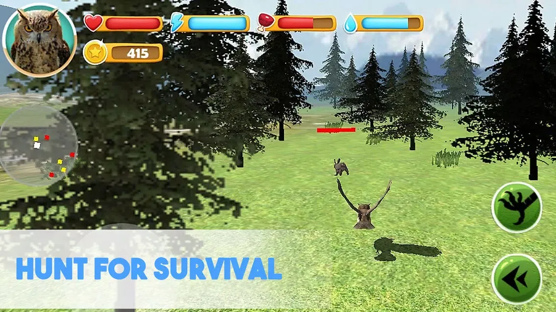 Forest Owl Simulator Full - Be a wild bird!應用截圖