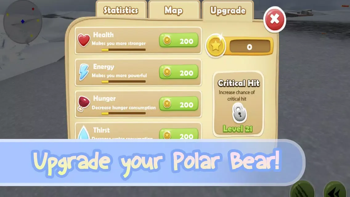Zrzuty ekranu Wild White Polar Bear Simulator Full