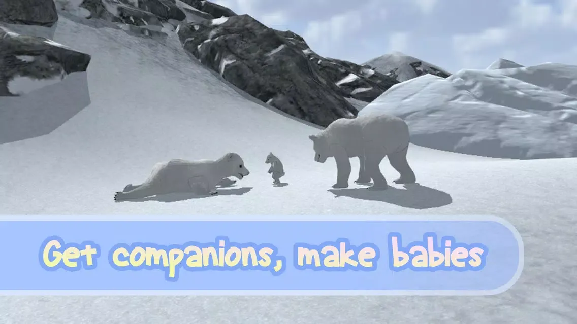 Zrzuty ekranu Wild White Polar Bear Simulator Full