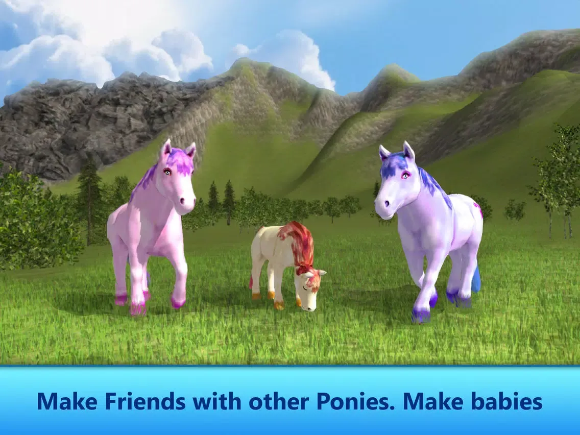 Capturas de tela do Farm Pony Simulator: Animal Quest 3D Full iPad 