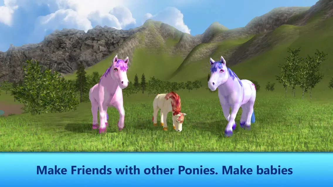 Capturas de tela do Farm Pony Simulator: Animal Quest 3D Full