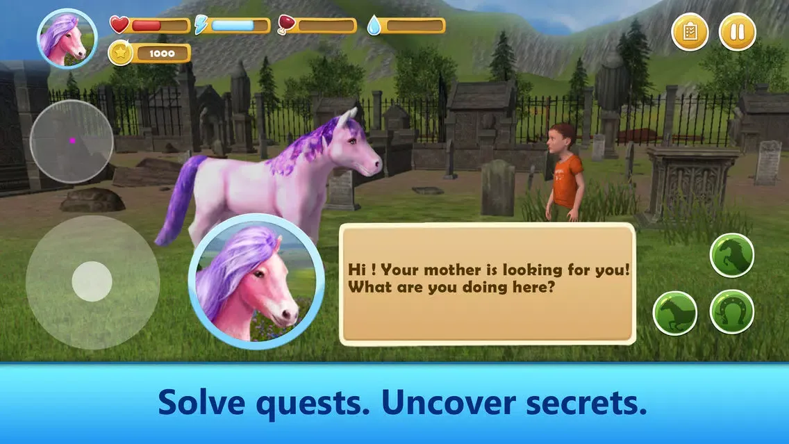 Capturas de tela do Farm Pony Simulator: Animal Quest 3D Full